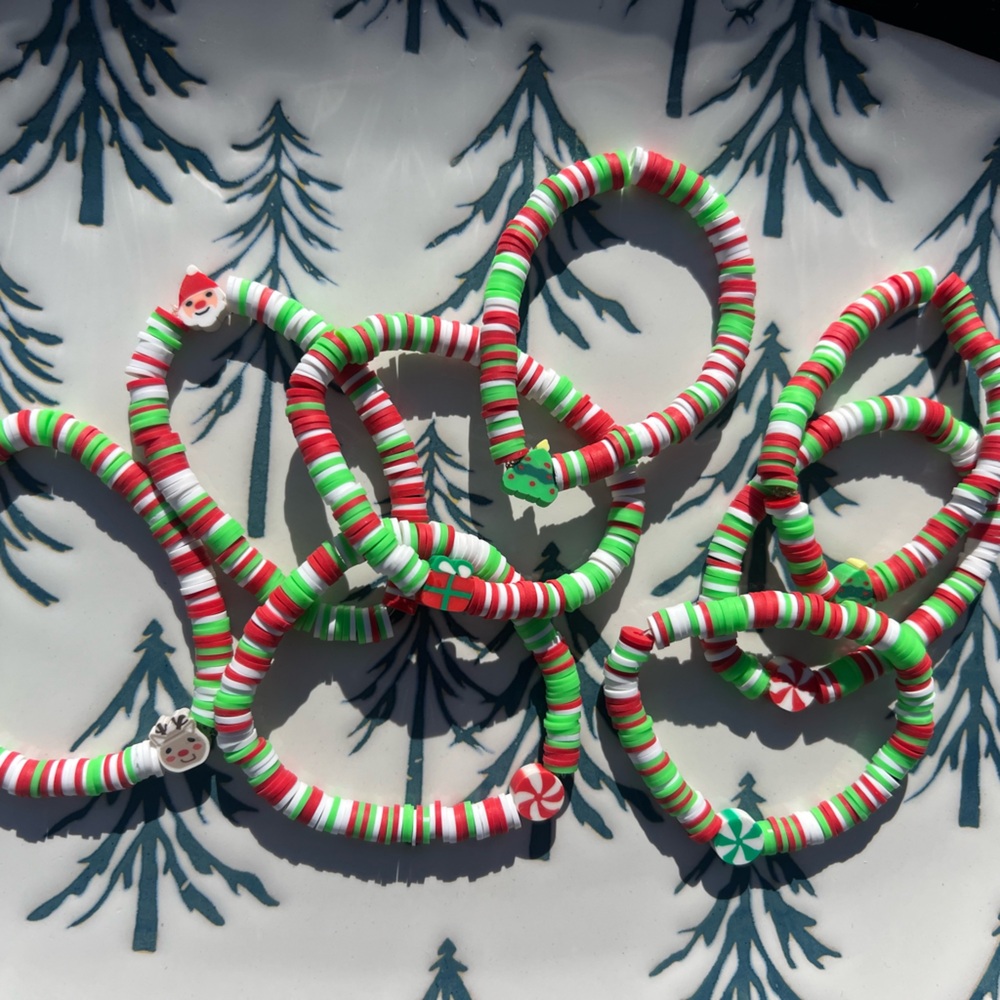 Handmade Christmas Character Bracelet